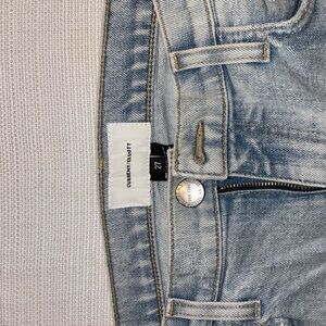 Current/Elliott Faded Blue Denim Jeans